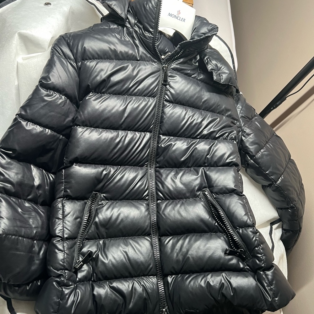 Moncler Black Puffer Jacket